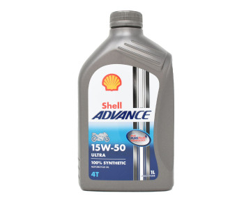 Моторное масло Shell Advance 4T Ultra 15W-50  1L